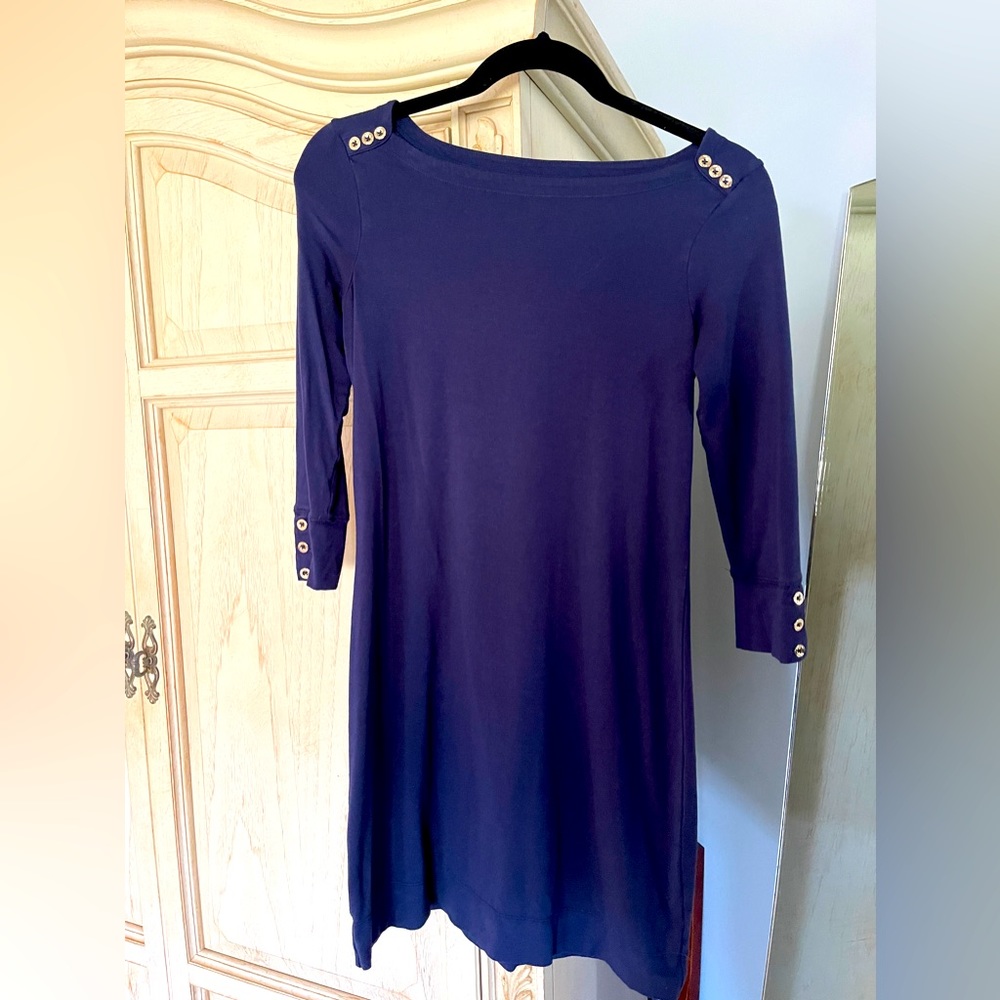 Lily Pulitzer Sophie dress size XS Navy blue